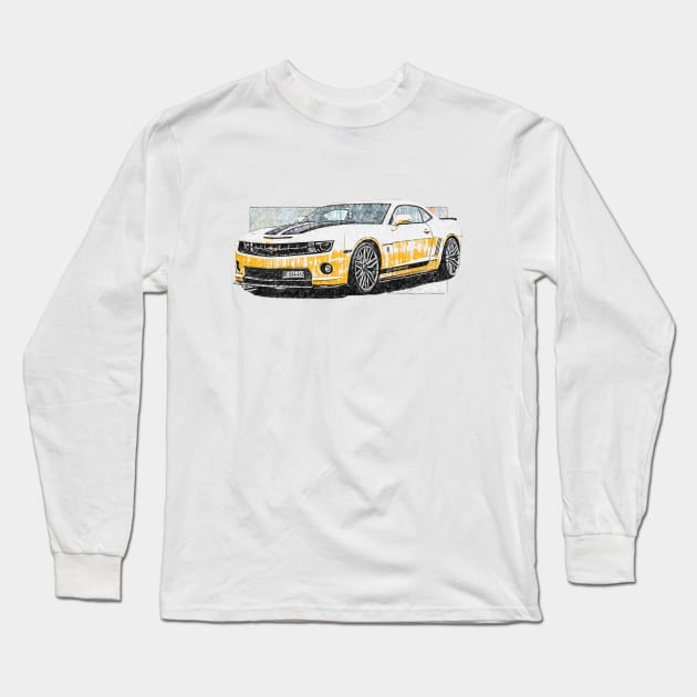 Chevrolet Camaro Long Sleeve T-Shirt by FenrisForrest